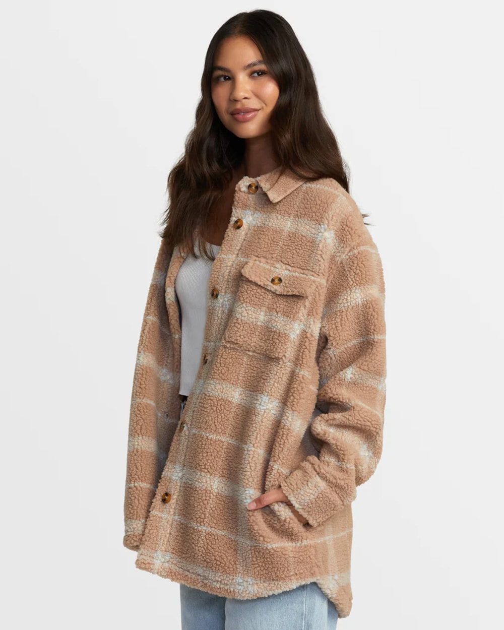 Women's Birdie Shacket Flannel Jacket