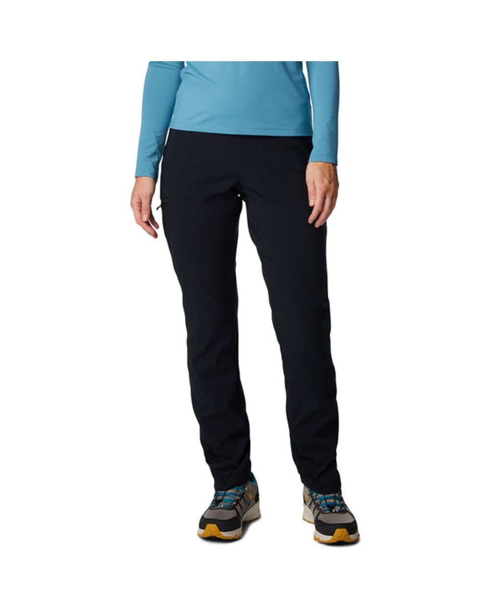 Women's Black Beauty High Rise Pants