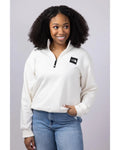 The North Face Women's Box Half Dome Half-Zip Sweater