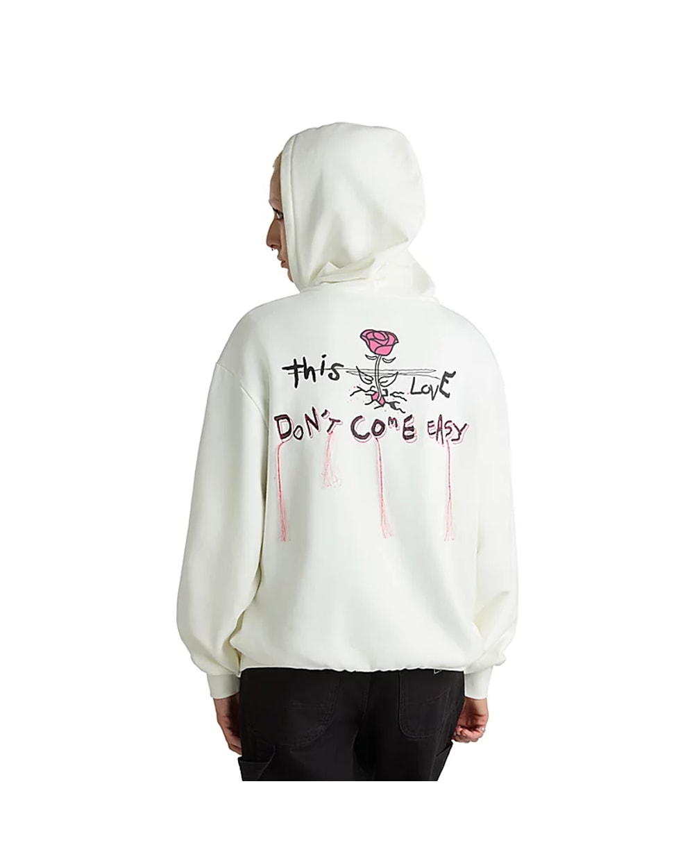 Women's Broken Hearts Blousant Pullover Hoodie