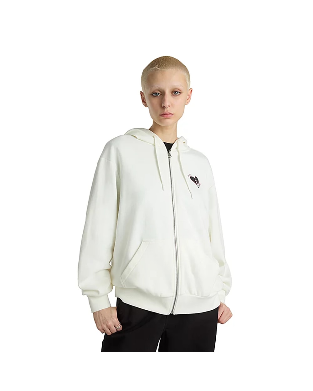 Women's Broken Hearts Blousant Pullover Hoodie