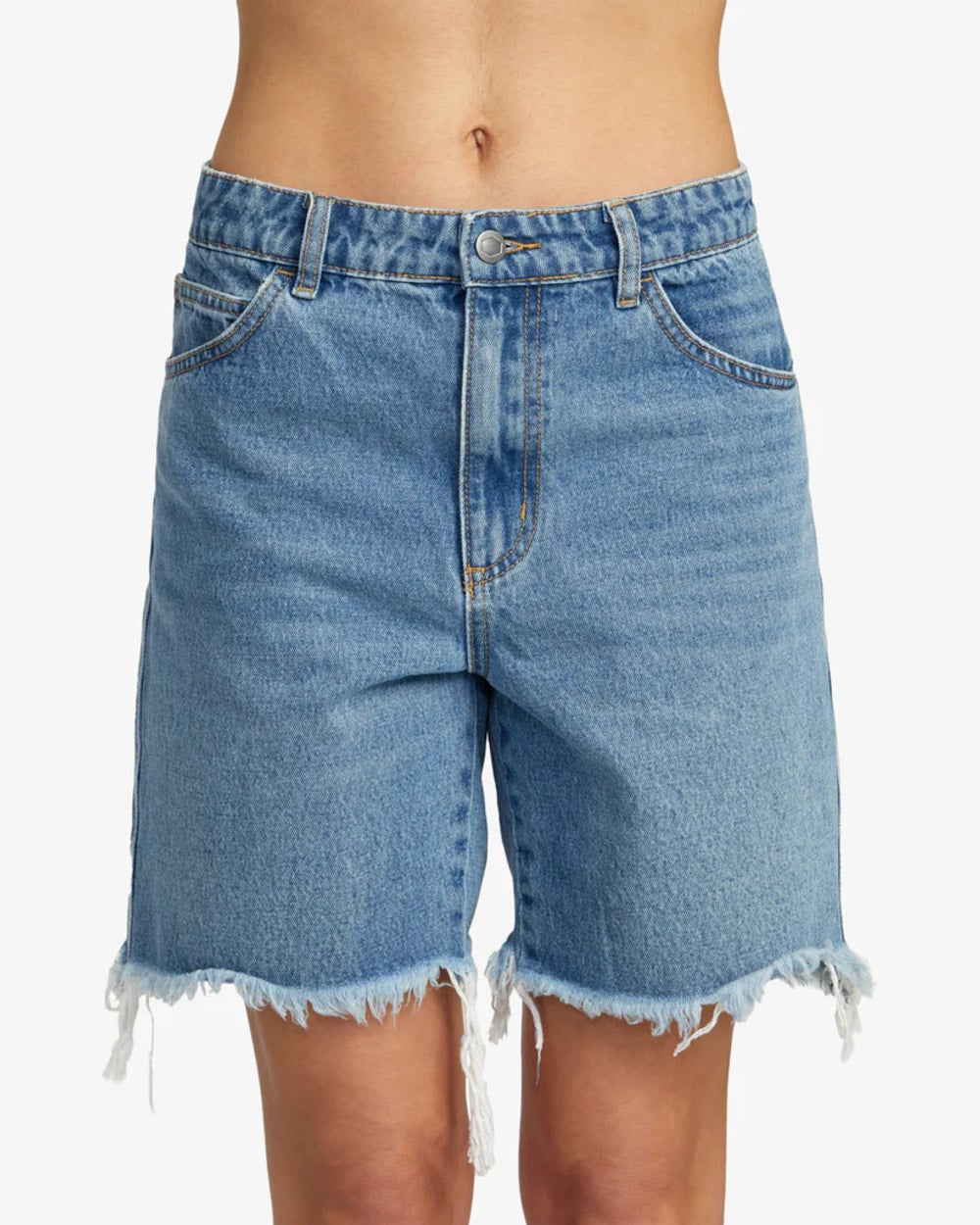 Women's Crawford Long Short Denim Shorts
