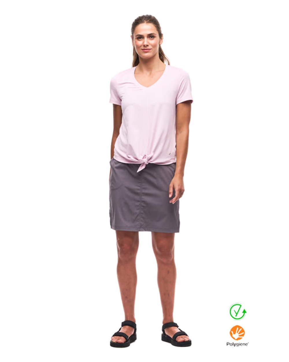 Indyeva Women's Diporto Tie Hem T-shirt