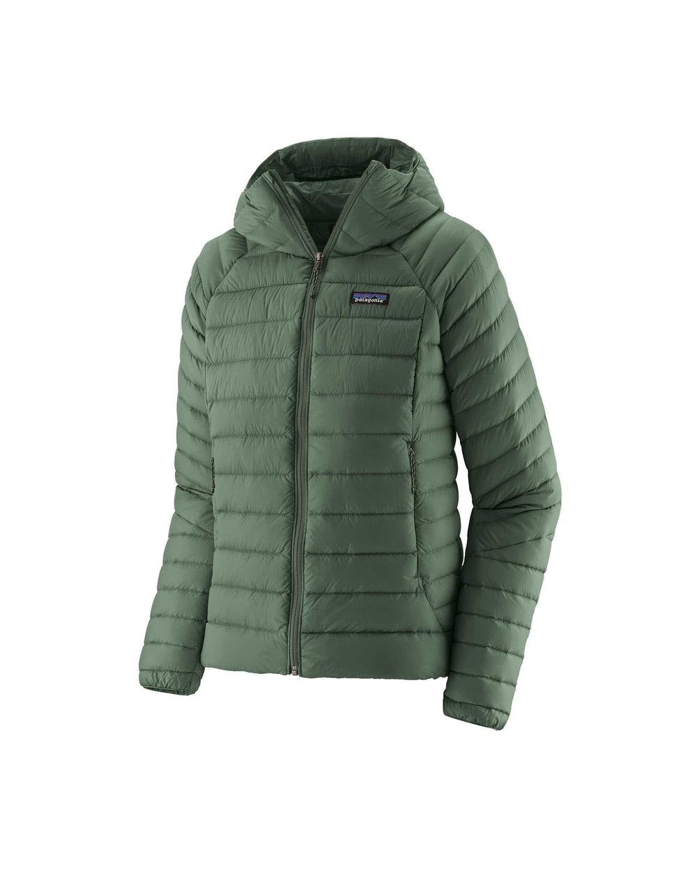 Patagonia Women's Down Sweater Hoody - CANOPY GREEN