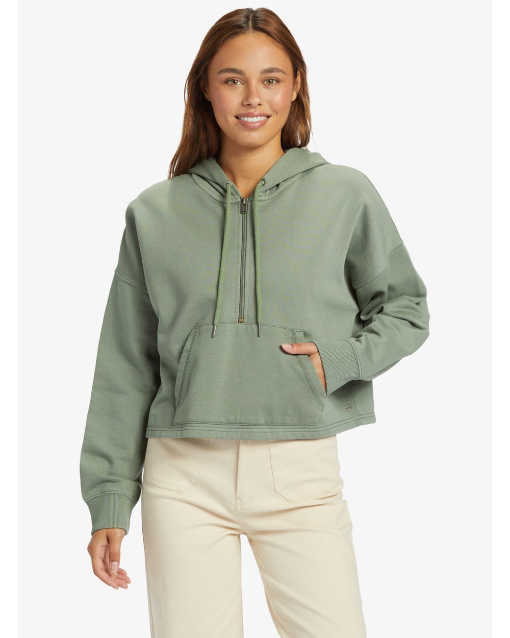 Roxy Women's Drakes Cove Half-Zip Sweatshirt