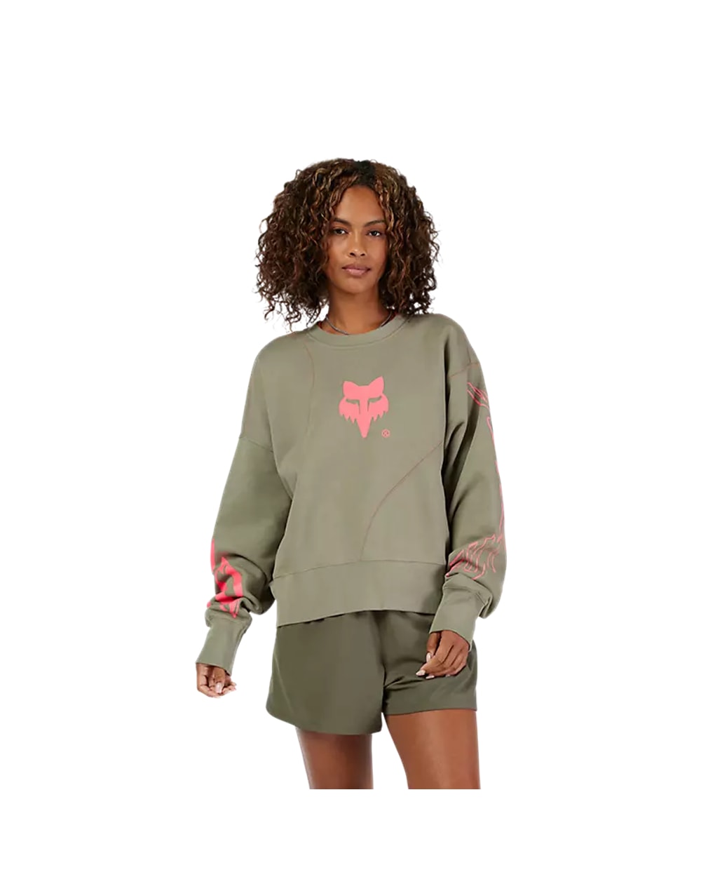 Fox Women's Elevated Oversized Crew Sweatshirt