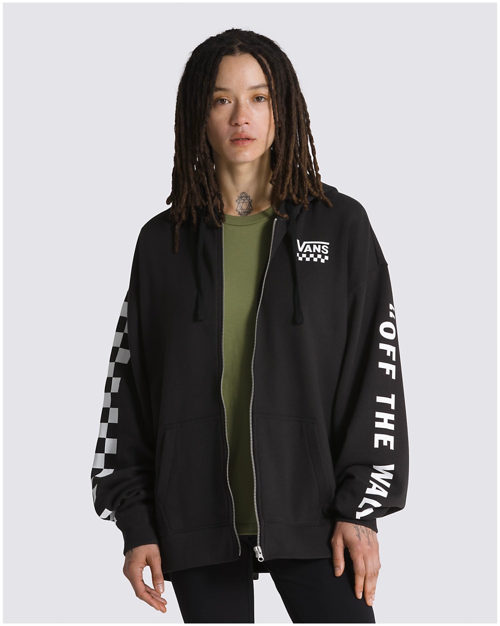 Women's Extra Fun Oversized Full Zip Hoodie
