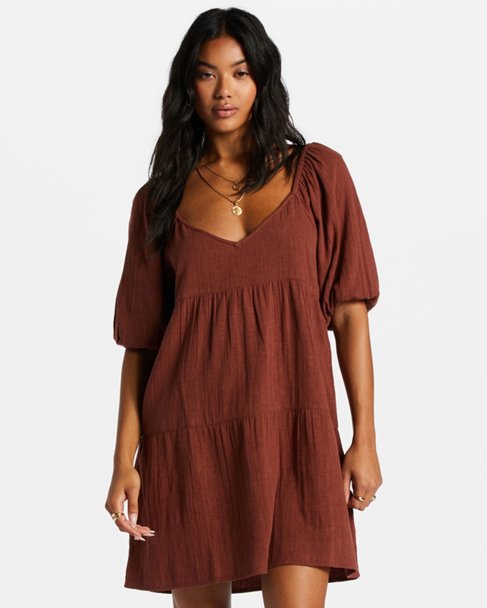 Billabong Women's Fall For Ya Babydoll Dress