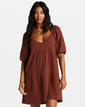 Billabong Women's Fall For Ya Babydoll Dress