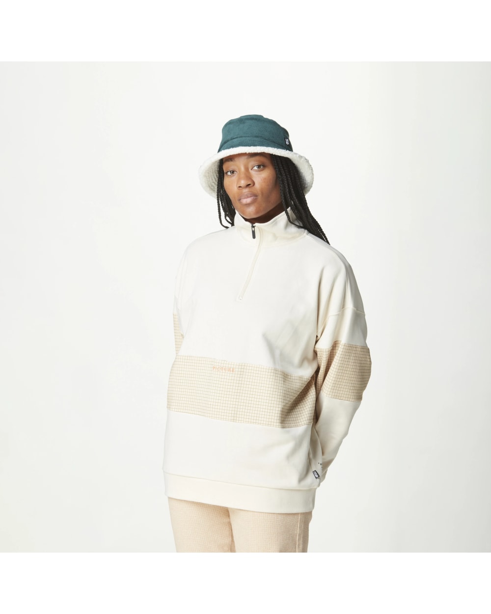 Women's Fir Rugby 1/4 Zip Sweater