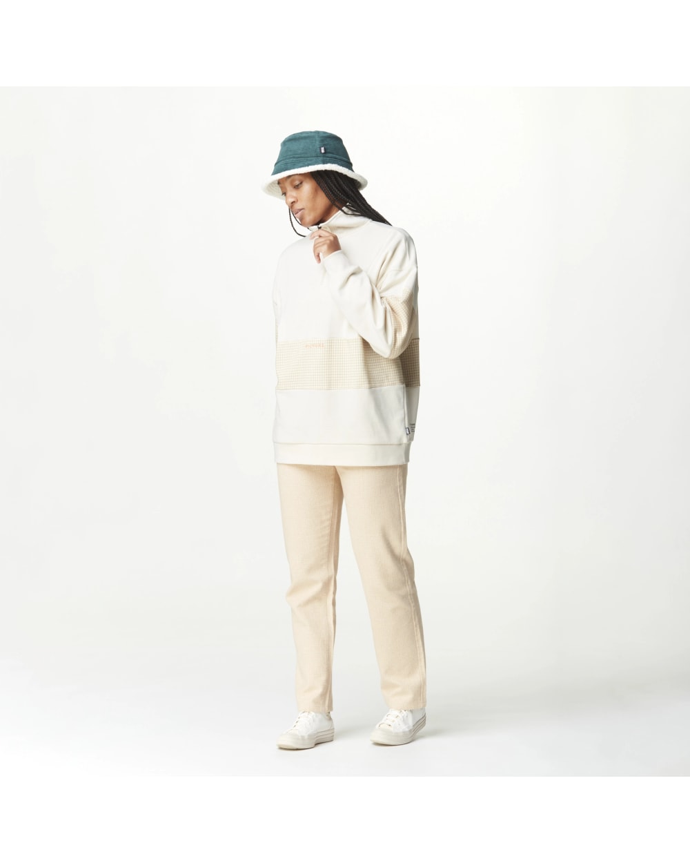 Women's Fir Rugby 1/4 Zip Sweater