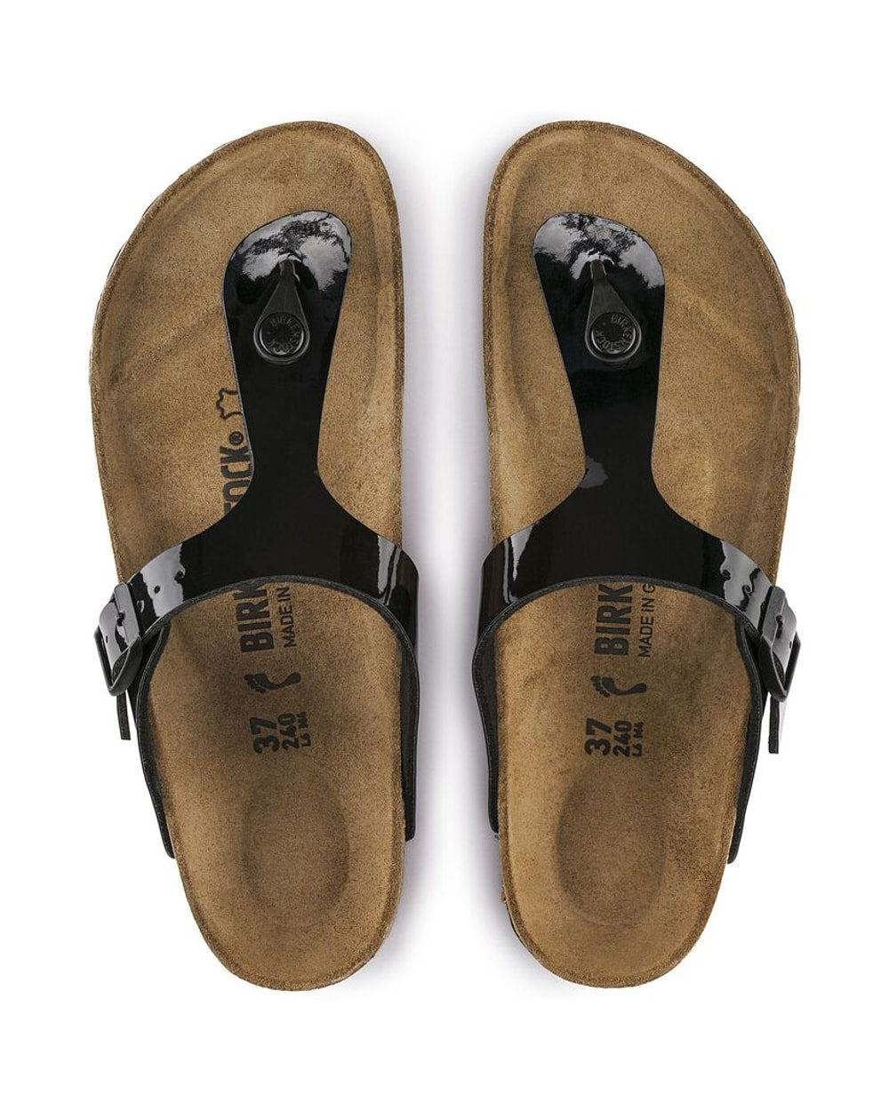 Birkenstock Women's Gizeh Birko-Flor Patent Sandals