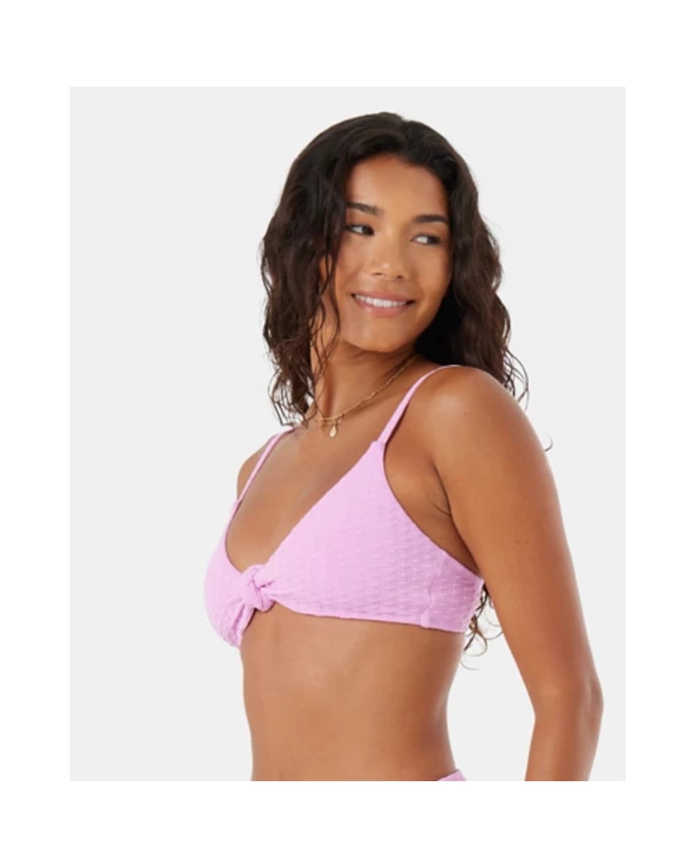Roxy Women's Haleiwa Knot Bralette Bikini Swim Top