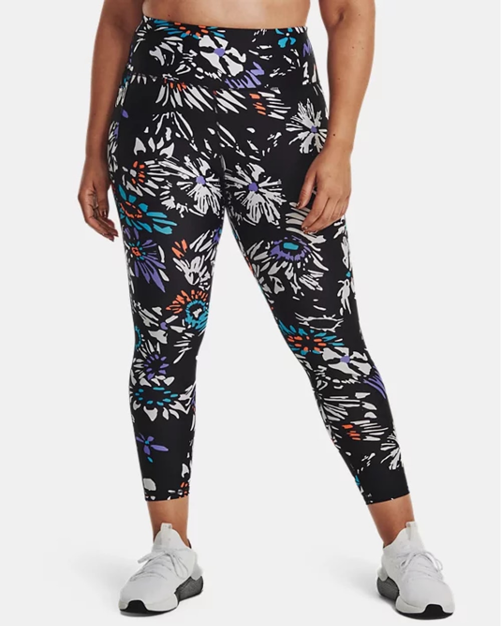 Women's HeatGear No-Slip Waistband Ankle Leggings