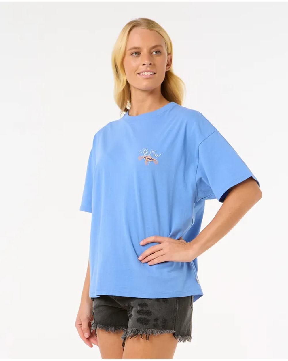 Rip Curl Women's Hibiscus Diamond Heritage Tee