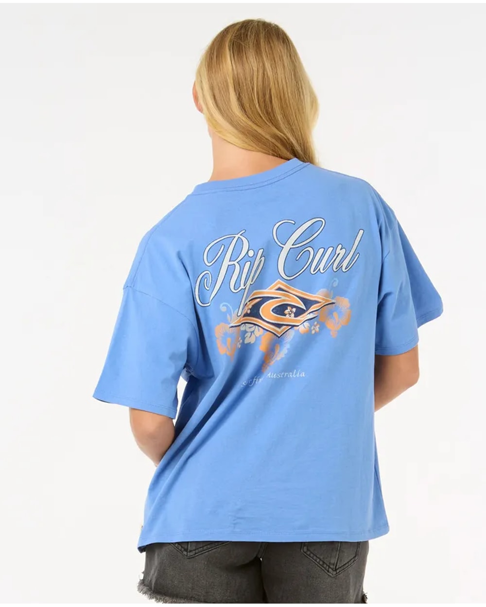 Rip Curl Women's Hibiscus Diamond Heritage Tee