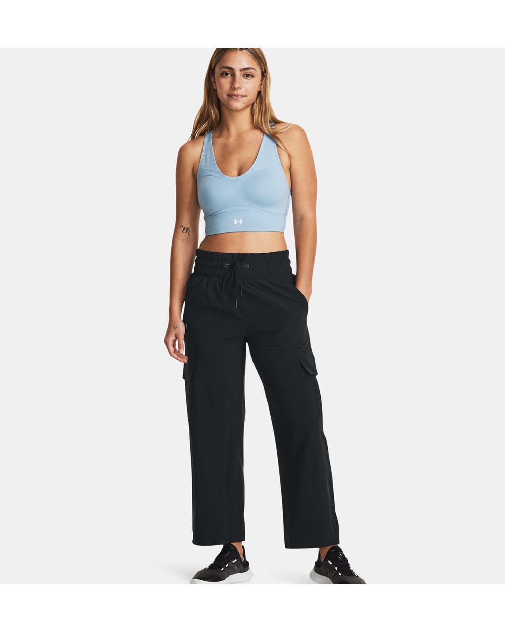 Women's High Waisted Woven Pants