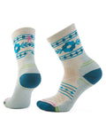 Smartwool Women's Hike Retro Floral Mid Crew Socks