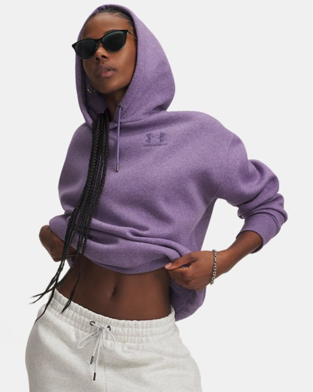 Under Armour Women's Icon Fleece Oversized Hoodie