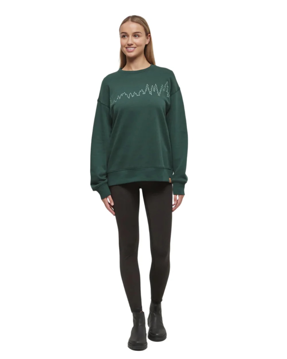 Tentree Women's Juniper Outline Crew Neck