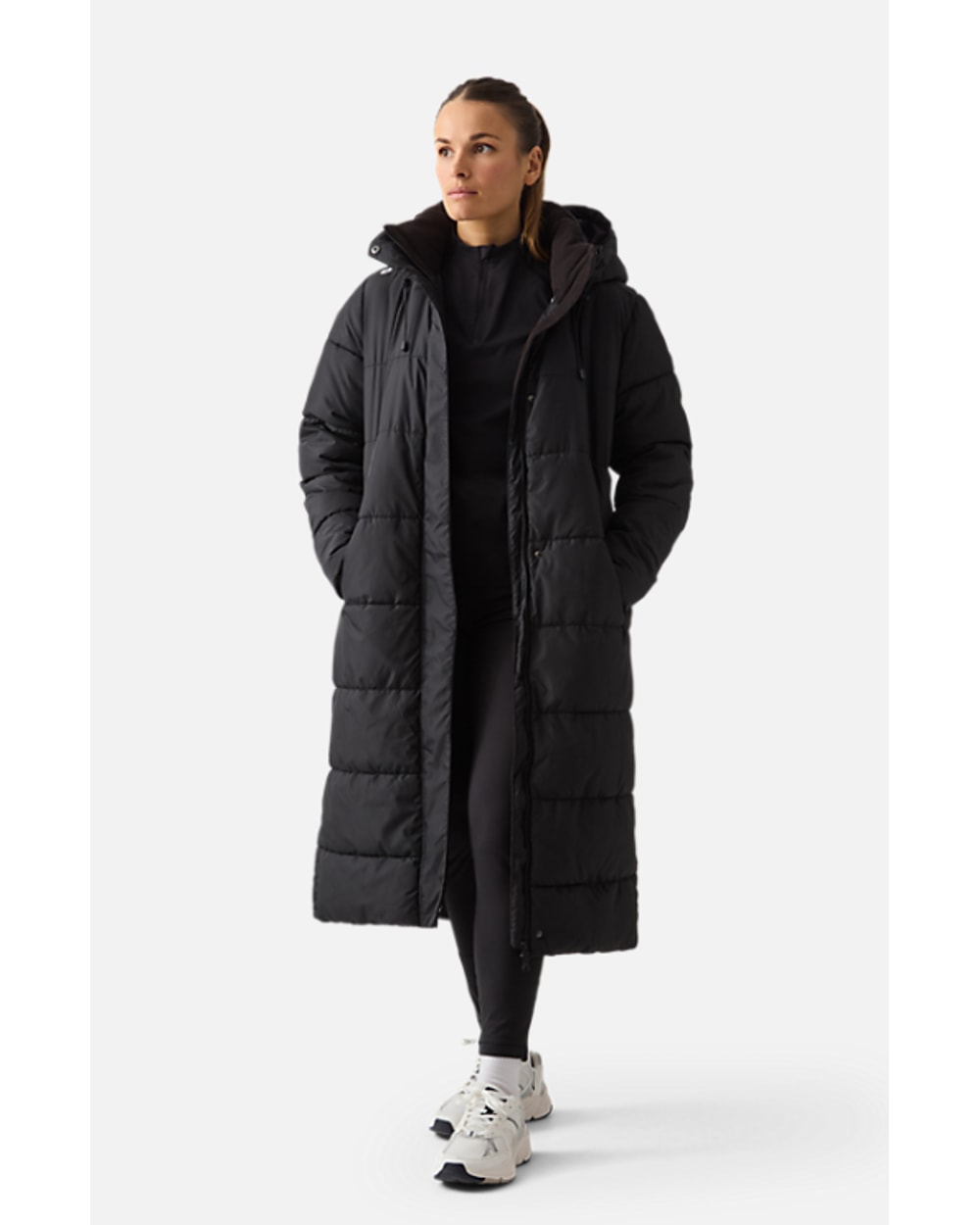 CCM Women's Long Quilted Coat
