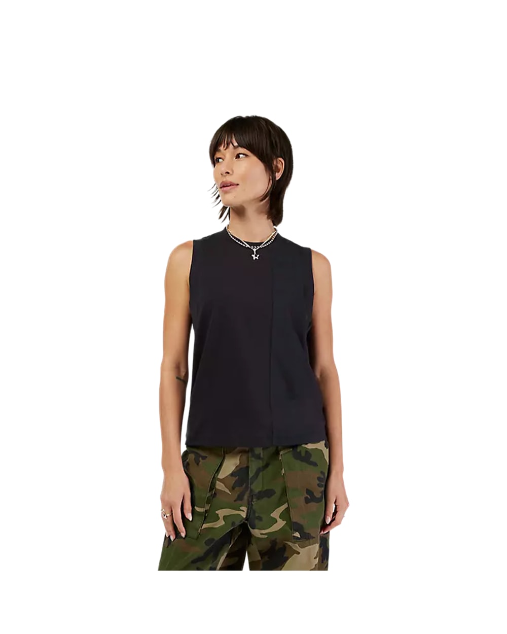 Women's Moto-X Blocked Tank