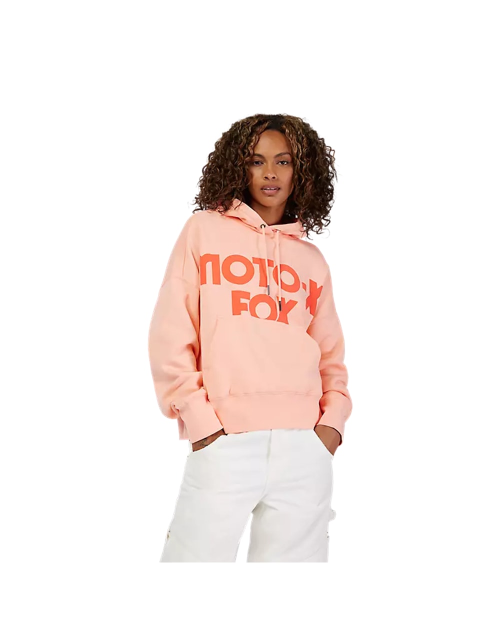 Women's Moto-X Oversized Fleece Hoodie