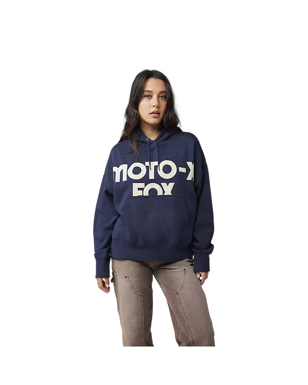 Women's Moto-X Oversized Fleece Hoodie