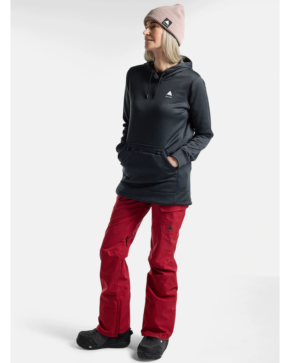 Burton Women's Oak Long Pullover Hoodie