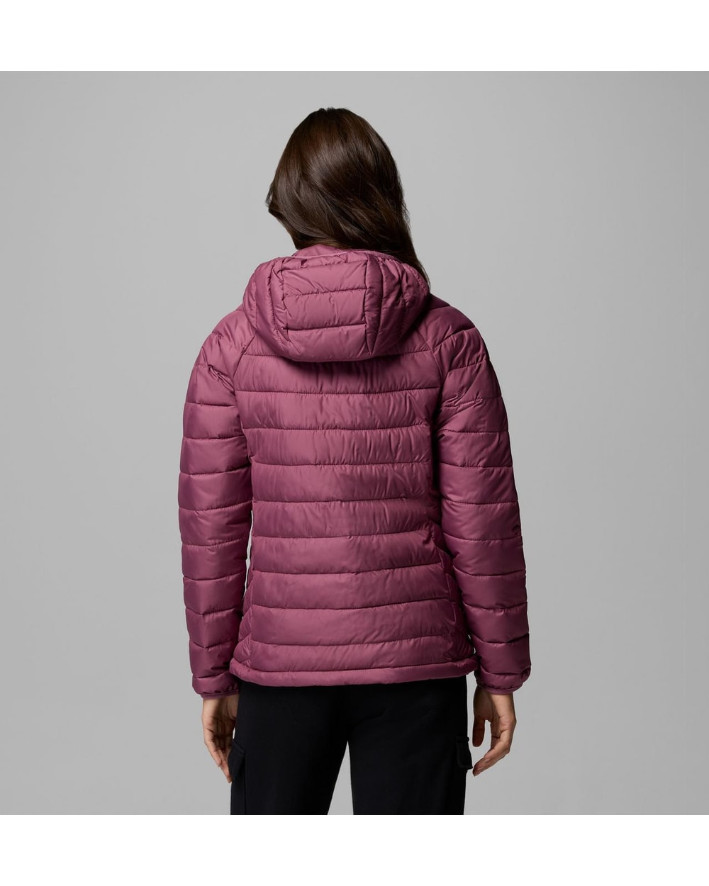 Powder Lite II Hooded Jacket - Antique Mauve, back