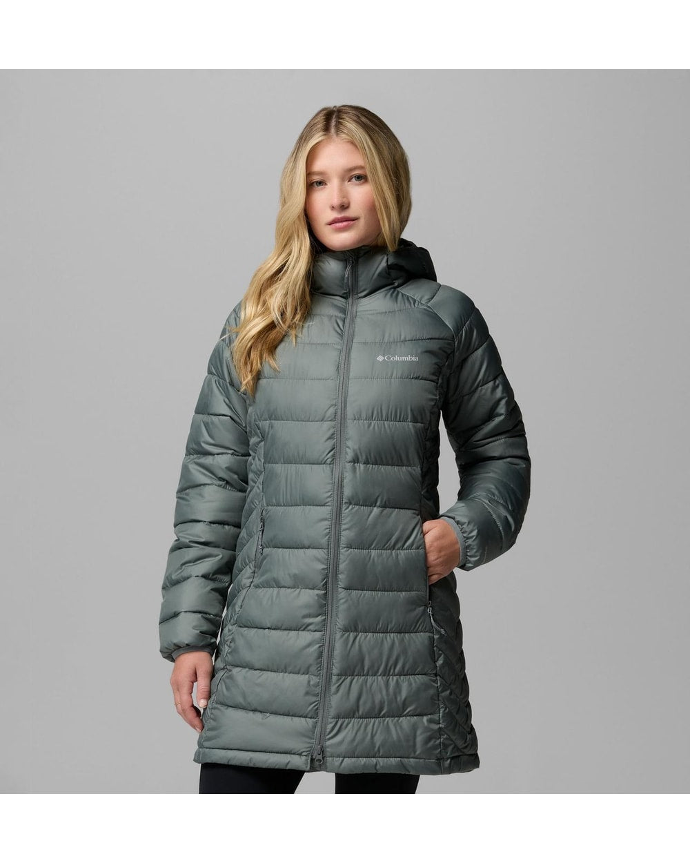 Powder Lite II Mid Jacket - Sedona Sage, front