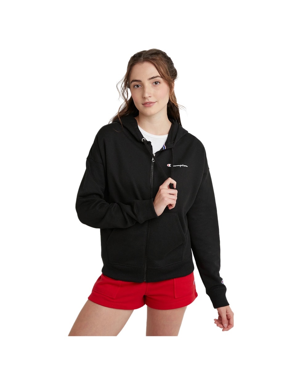 Champion Women's Powerblend Full-Zip Hoodie