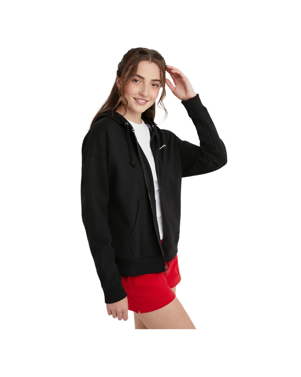 Champion Women's Powerblend Full-Zip Hoodie