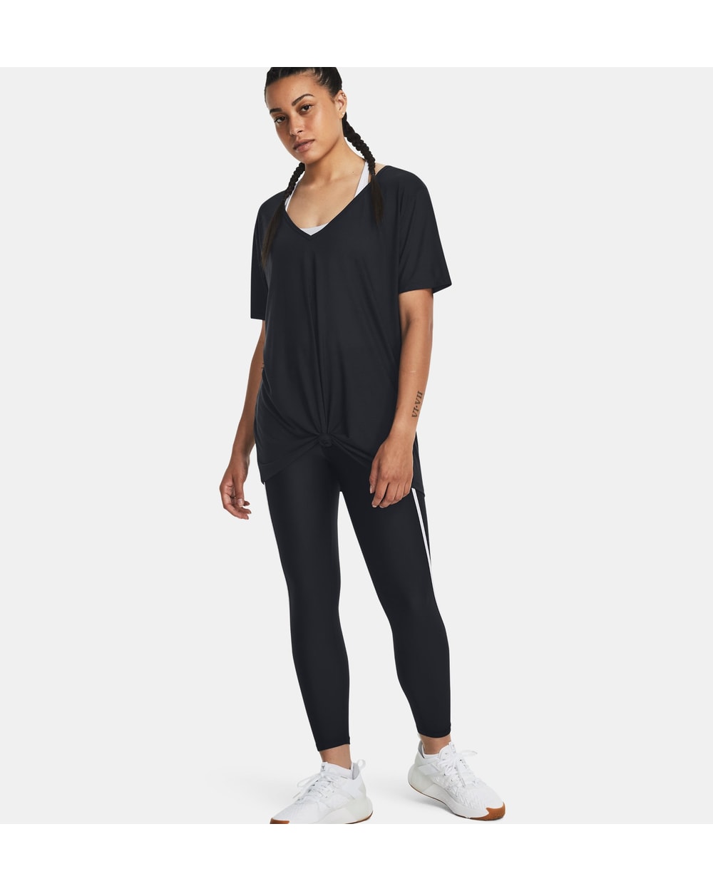 Women's Project Rock Completer Deep V T-Shirt