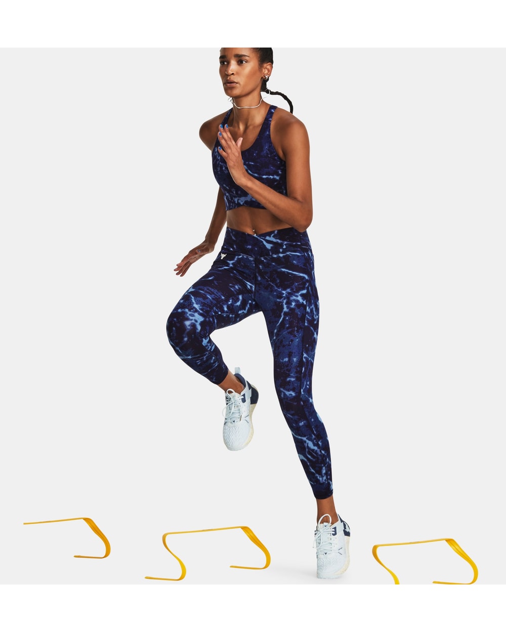 Women's Project Rock Crossover Lets Go Printed Ankle Leggings