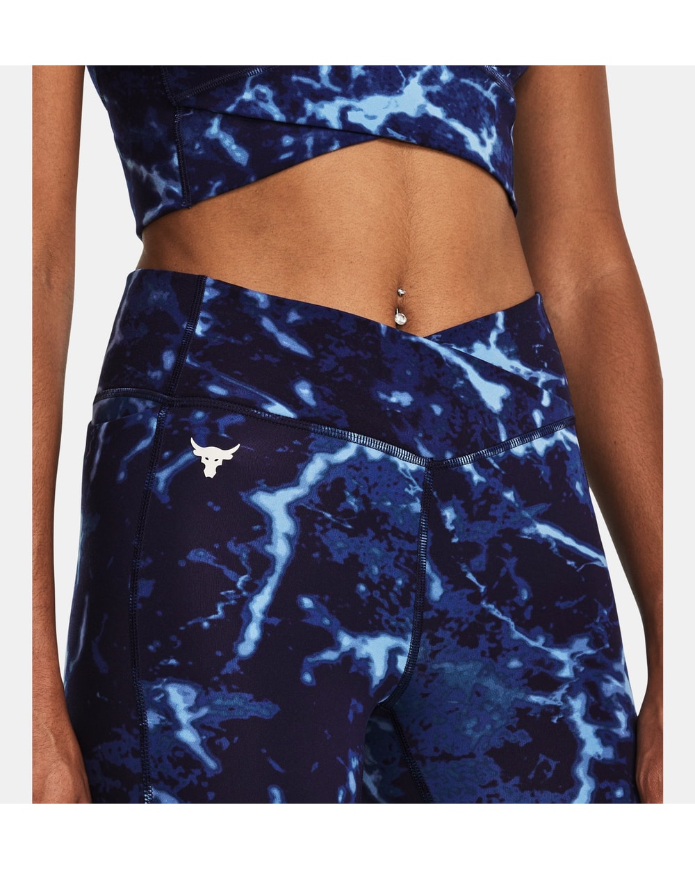 Women's Project Rock Crossover Lets Go Printed Ankle Leggings
