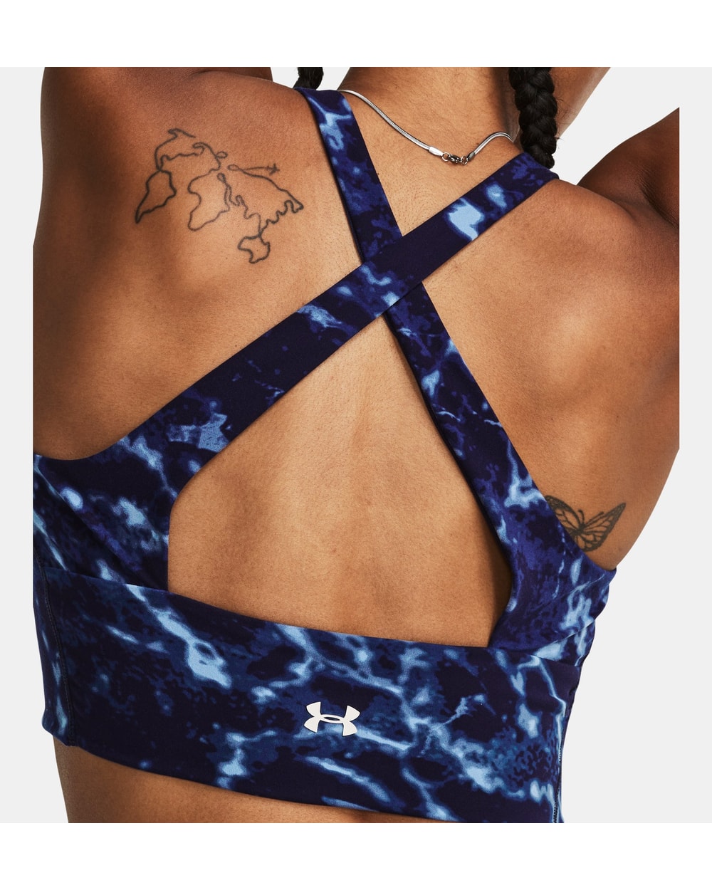 Women's Project Rock Lets Go Crossover Print Top
