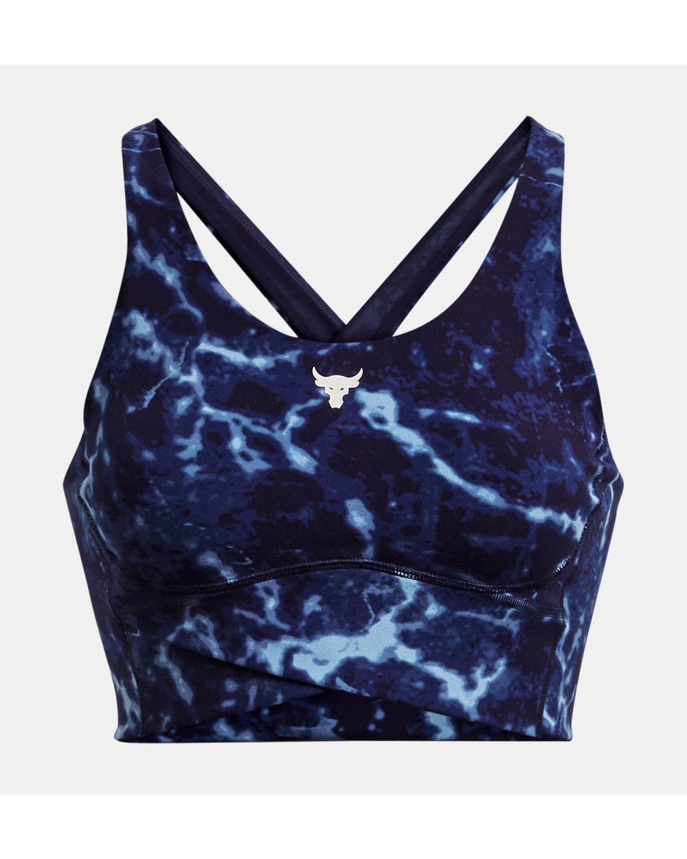 Women's Project Rock Lets Go Crossover Print Top