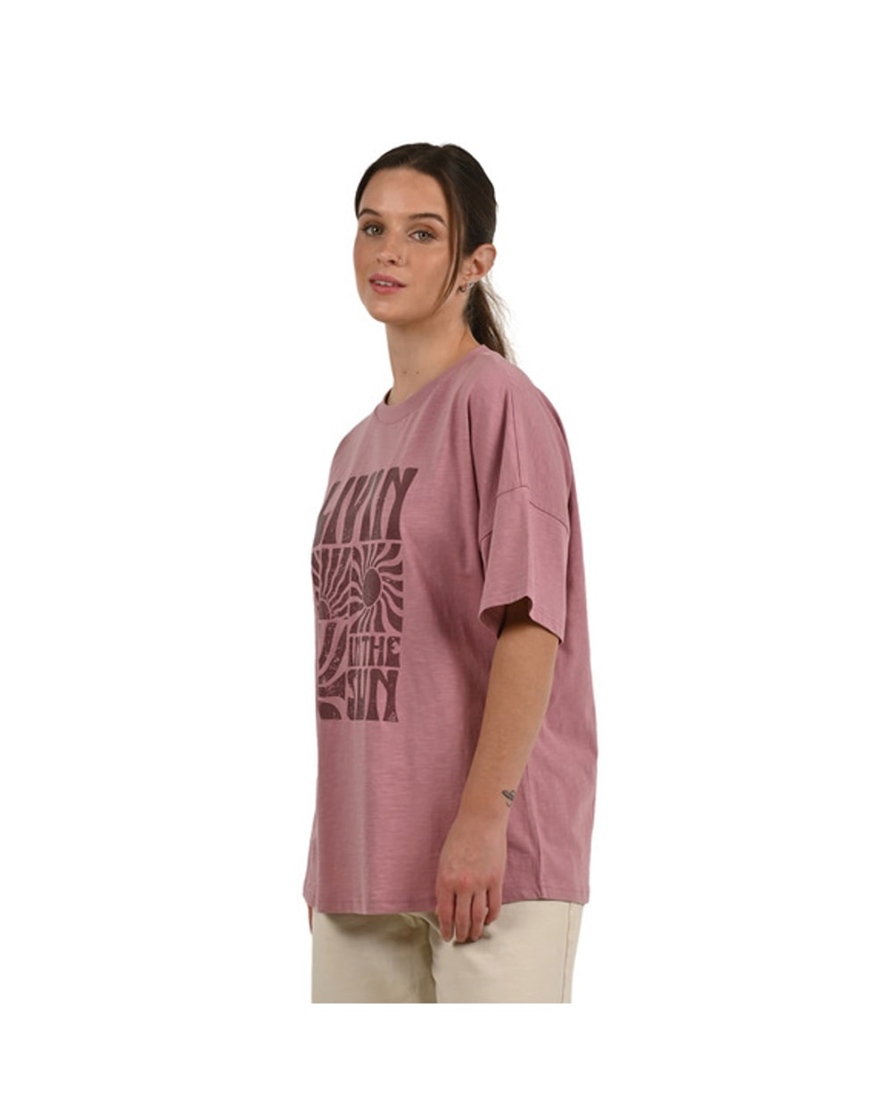 Ripzone Women's Remmy Graphic Boyfriend T-Shirt