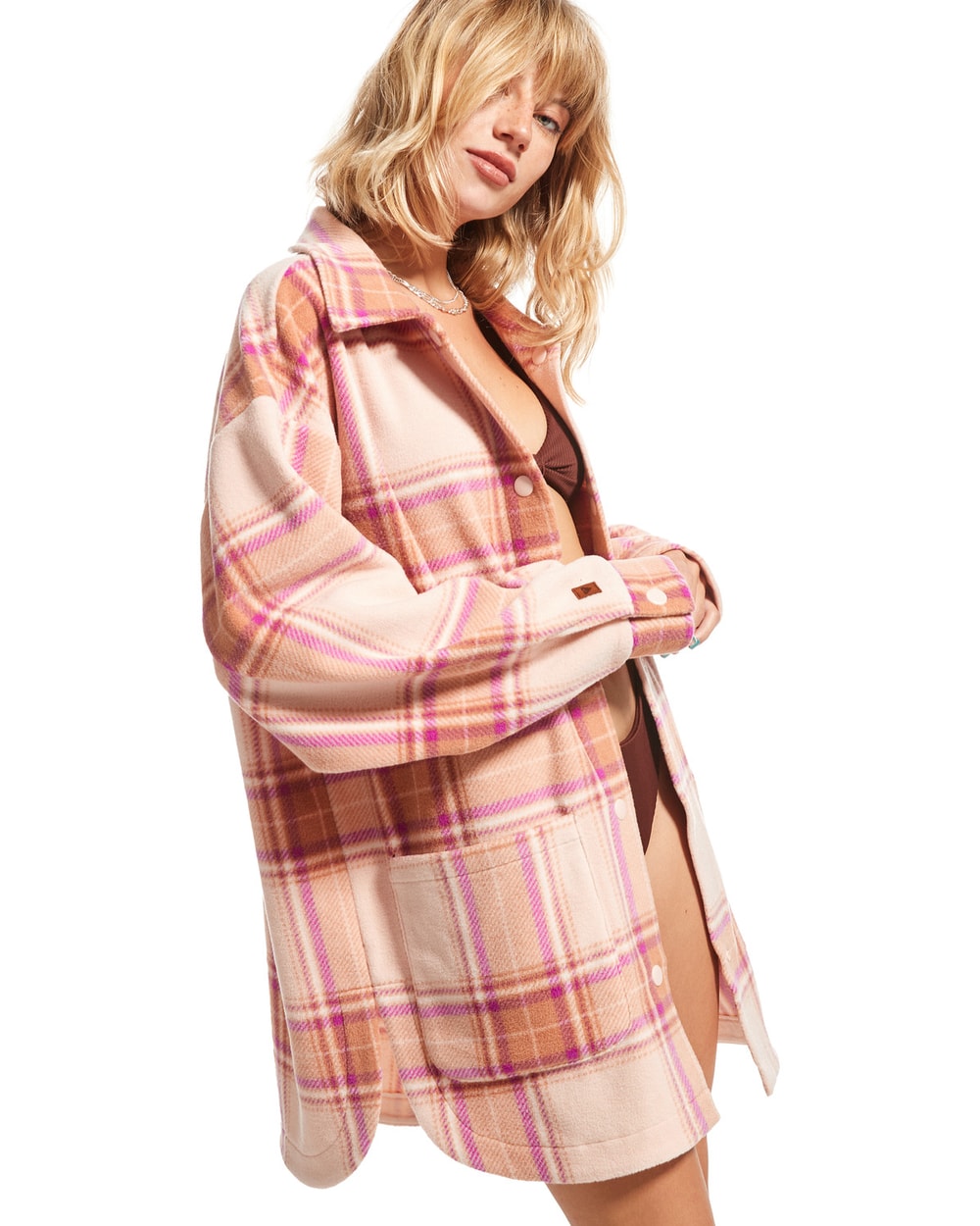 Roxy Women's Ring Tone Fleece Overshirt
