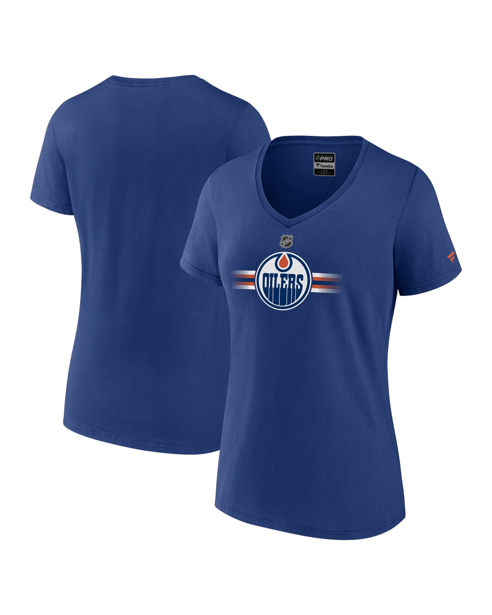 Fanatics Edmonton Oilers Women's Rink Cotton T-Shirt