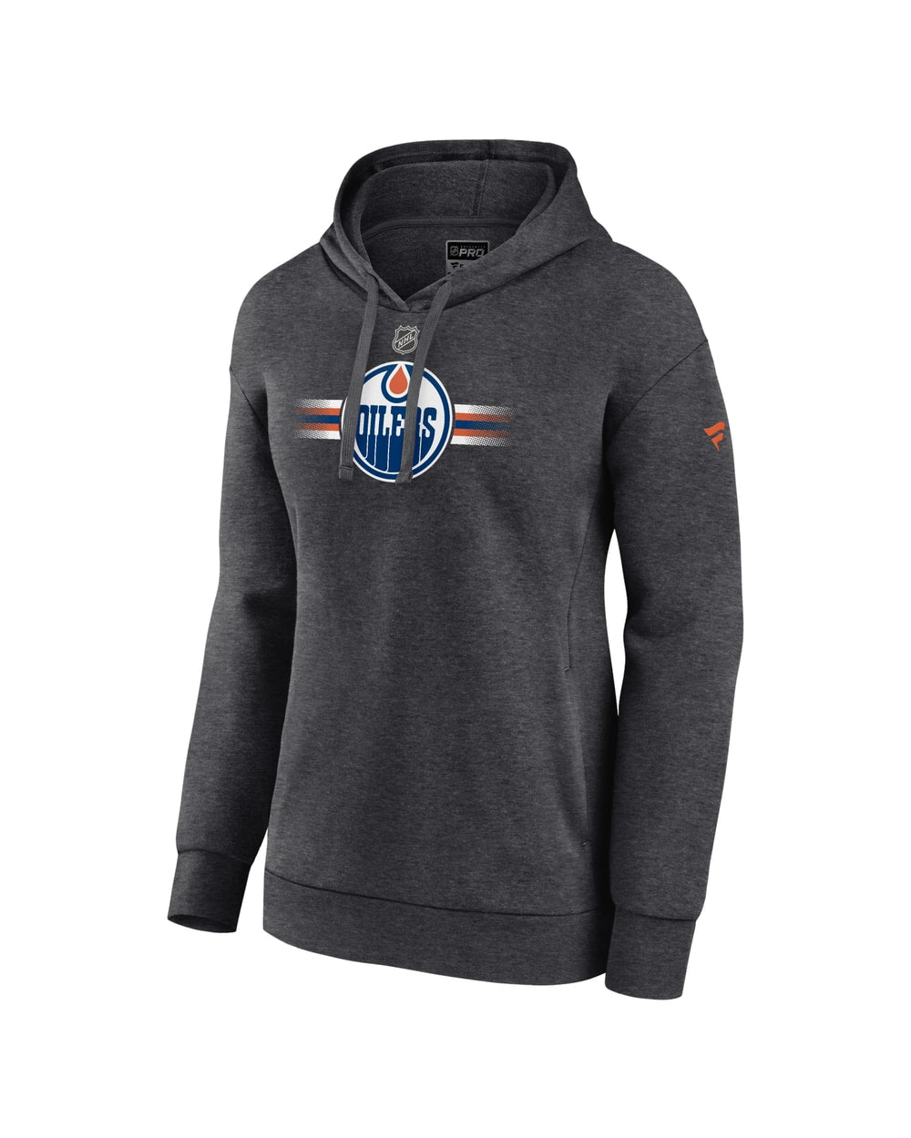 Fanatics Edmonton Oilers Women's Rink V-Neck Hoodie