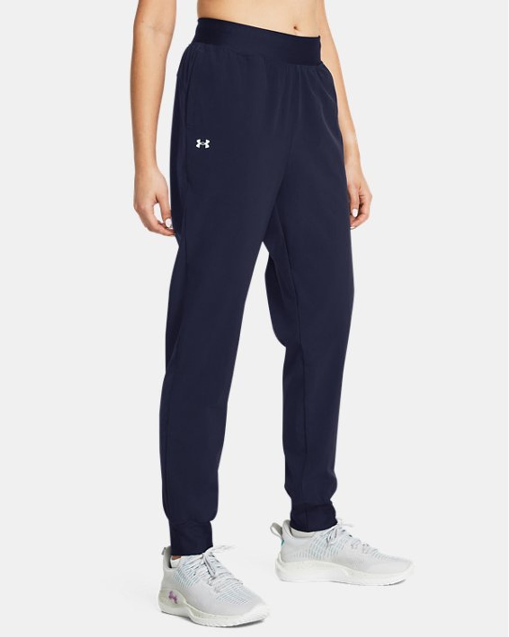 Under Armour Women's Rival High-Rise Woven Pants