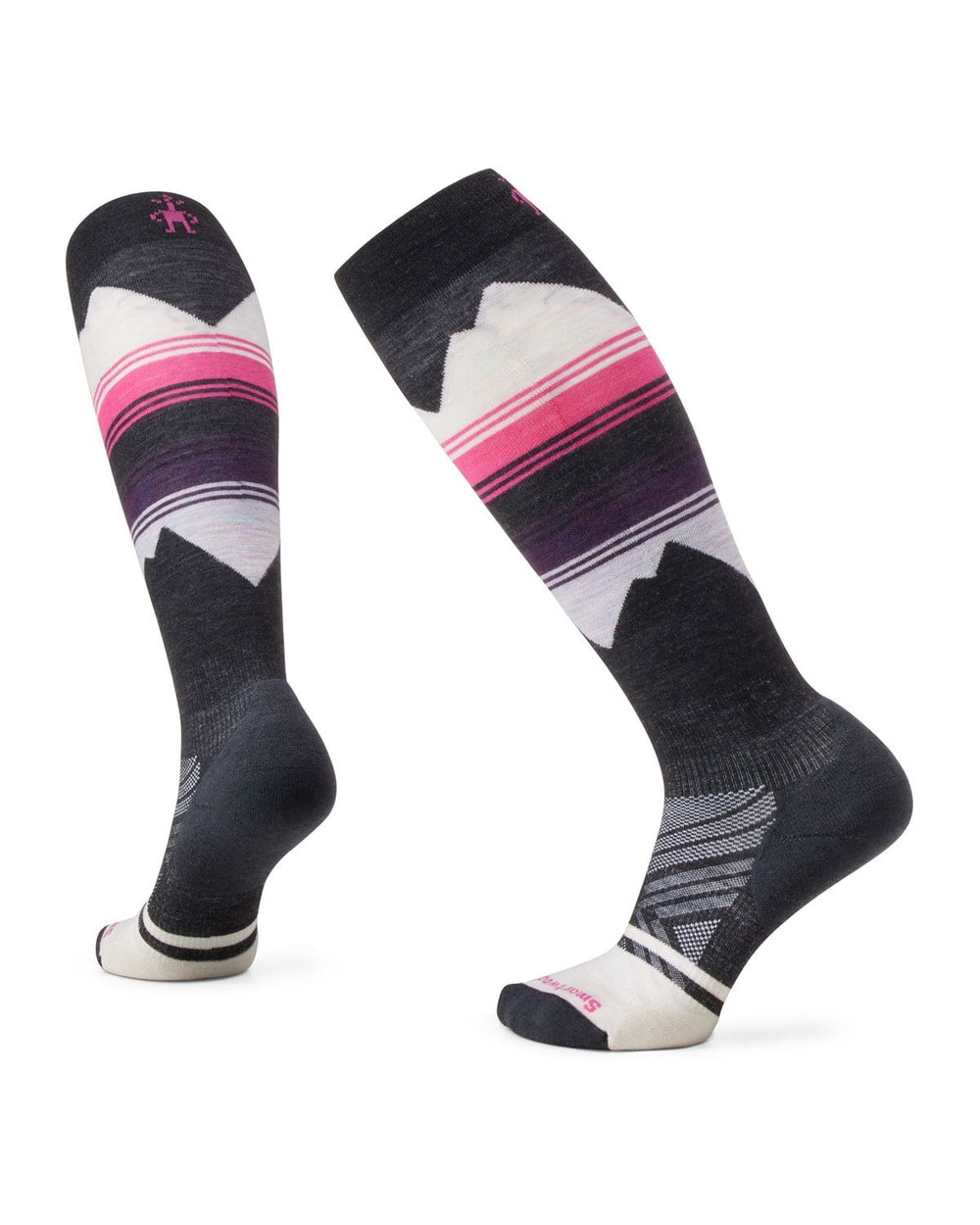 Women's Ski Targeted Cushion Pattern OTC Socks