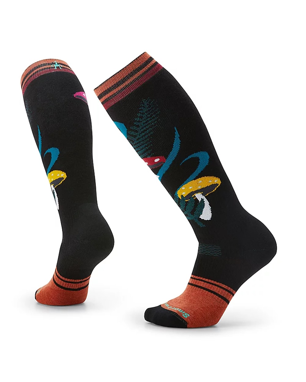 Women's Snowboard Full Cushion Fungi Fabulous Over The Calf Socks