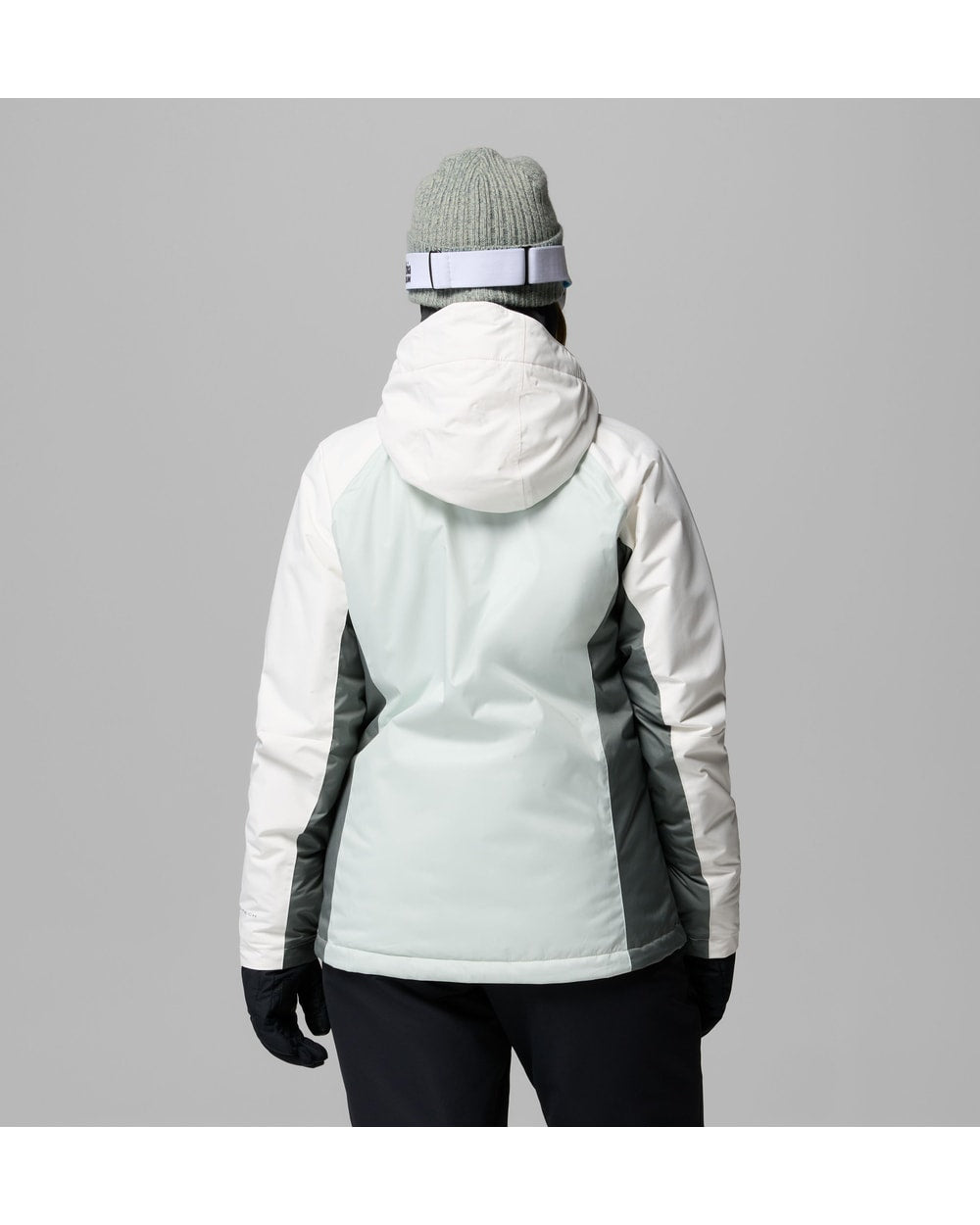 Columbia Women's Snowy Summit Jacket - Tea Light - back