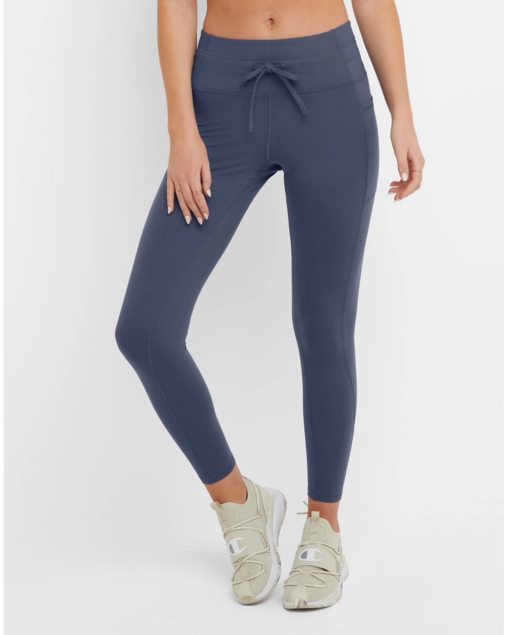 Champion Women's Soft Touch Drawcord Leggings 25"