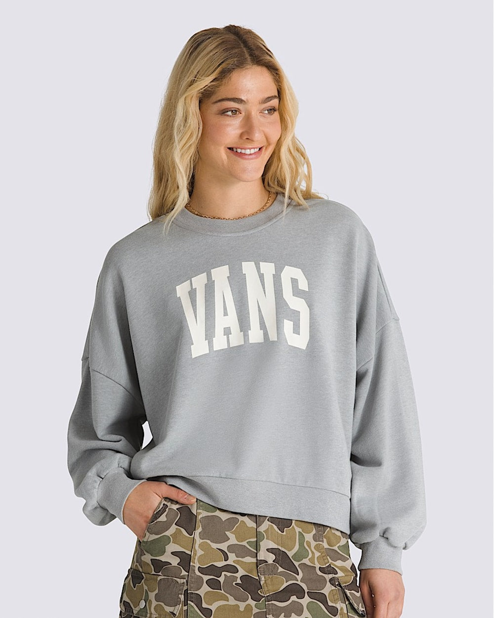Women's Stadium Loose Crew Sweat Shirt