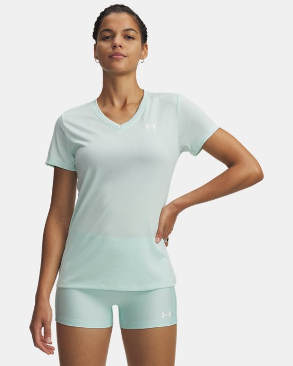 Under Armour Women's Tech Twist V-Neck Short Sleeve