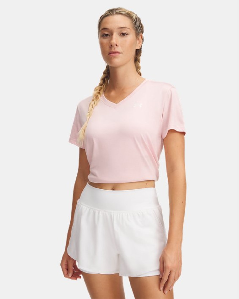 Under Armour Women's Tech Twist V-Neck Short Sleeve
